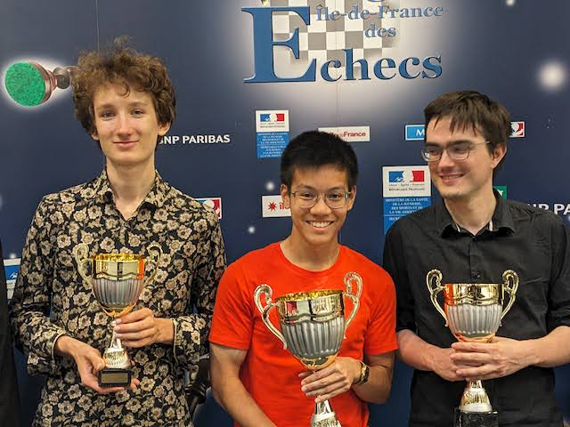 Julien Moussou brille au Championnat de Paris d’échecs 2023 dans l’Open B !