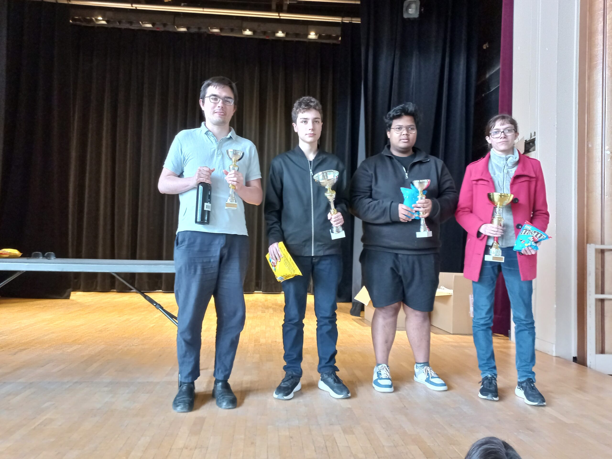 Résultats et photos du tournoi du 4 mai